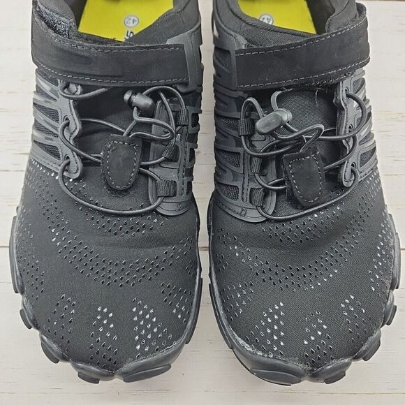 Whitin Minimalist Trail Runner Mens 9 42 Black Wide Toe Box Barefoot Inspired‎ - Picture 4 of 11